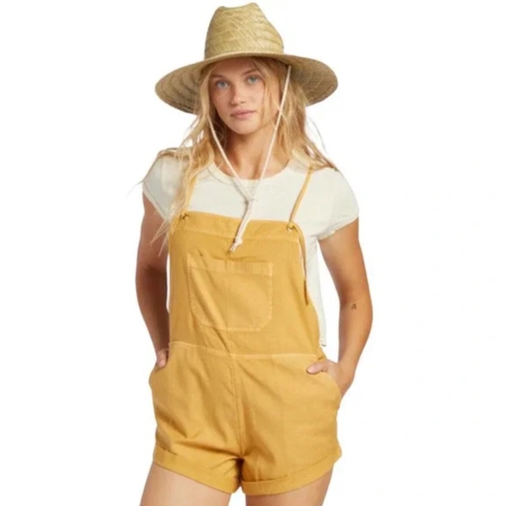 BILLABONG WILD PURSUIT OVERALL Mustard Yellow sz xl